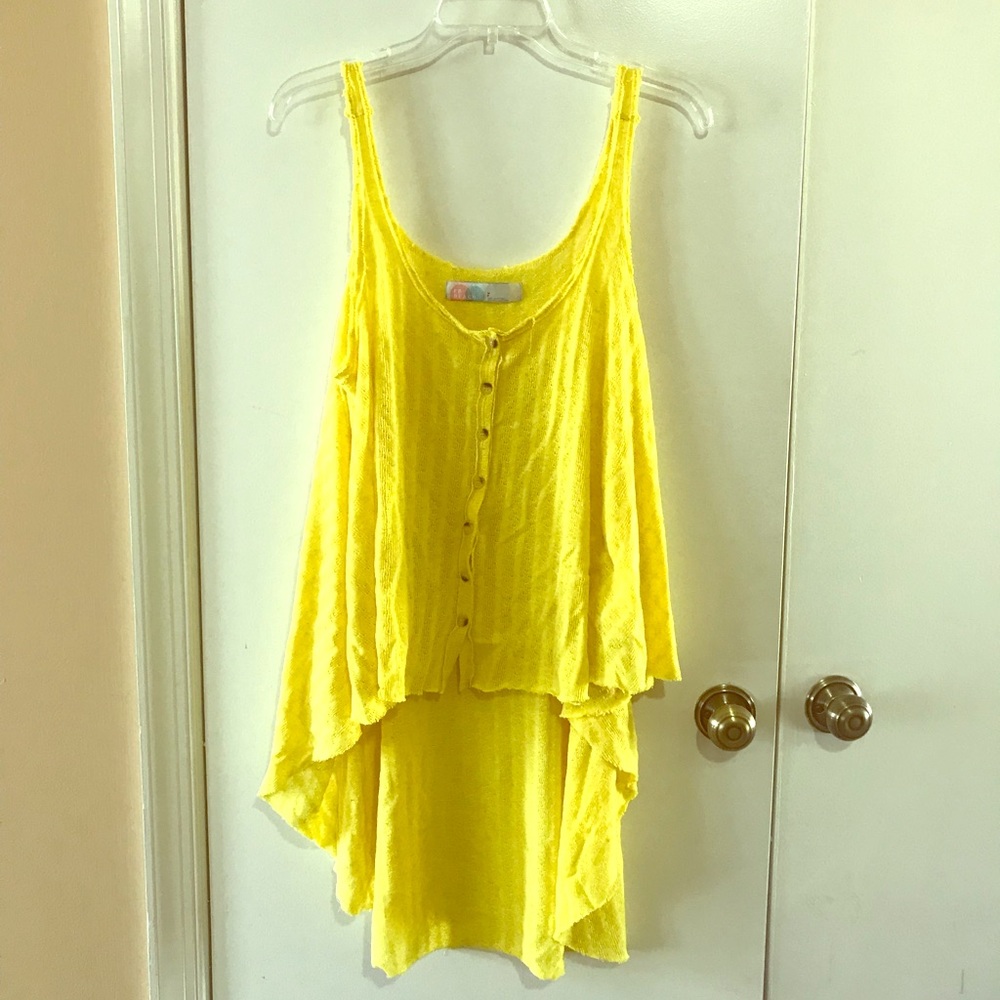 Free People Hi lo Tank